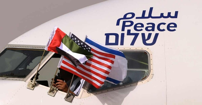 TOPSHOT-UAE-ISRAEL-US-DIPLOMACY TOPSHOT-UAE-ISRAEL-US-DIPLOMACY